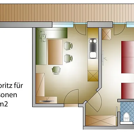 Apartament Gaestehaus Vier Jahreszeiten *