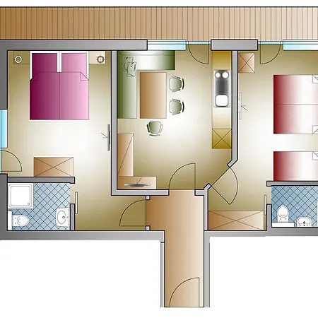 Apartament Gaestehaus Vier Jahreszeiten