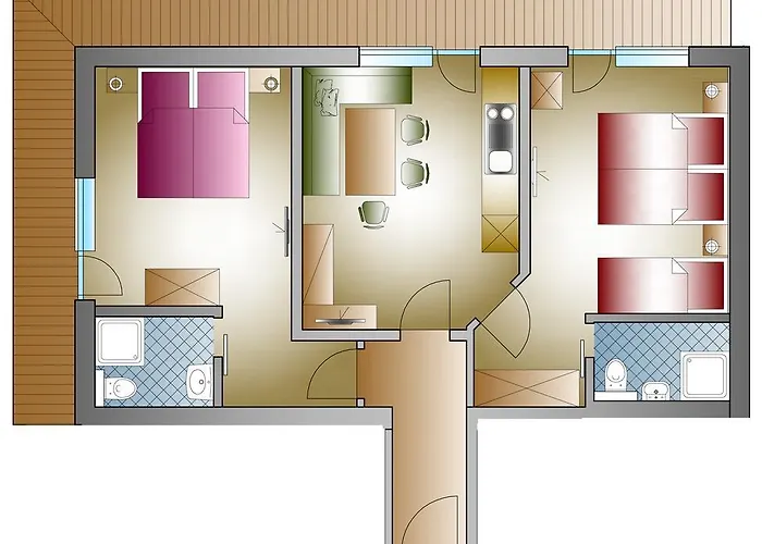 Appartement Gaestehaus Vier Jahreszeiten