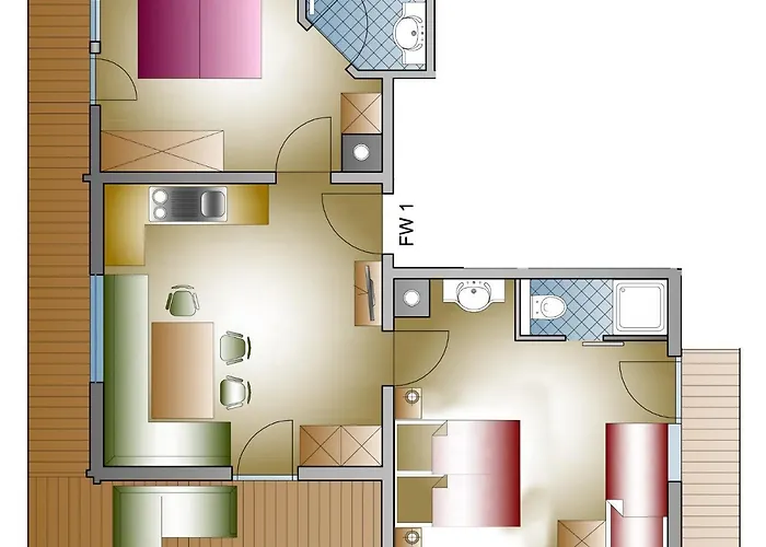 Gaestehaus Vier Jahreszeiten Lägenhet Mayrhofen